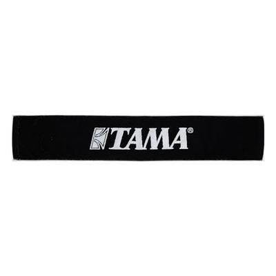 TAMA Asciugamano con logo nero/bianco