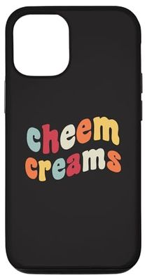 Custodia per iPhone 15 Cheem Creams Meme Errore di ortografia Scherzo Divertente amante del formaggio cremoso
