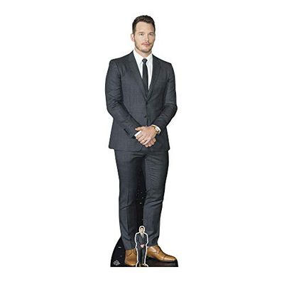 Star découpes Ltd Chris Pratt, Carton, Multicolore, 3 x 54 x 187 cm