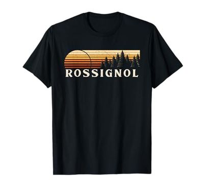 Rossignol, LA Vintage Evergreen Tramonto anni Ottanta Retro Maglietta