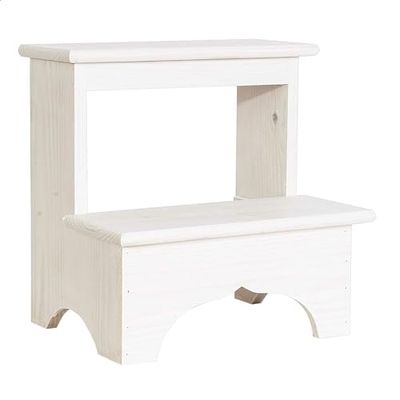 Aranaz Stool Escalon White, 40x30x40