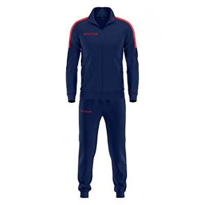 GIVOVA TRACKSUIT REVOLUTION TRIACETATO BLUE/RED Size 2XL