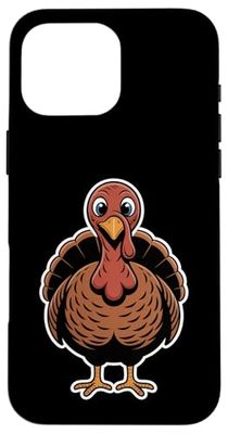 Funny Turkey Thanksgiving Case for iPhone 16 Pro Max
