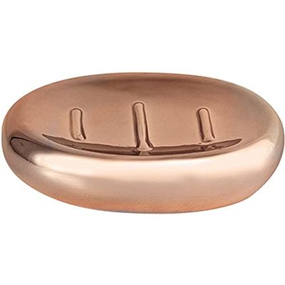 MSV Porte Savon Céramique Effet Cuivré KYMI