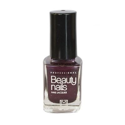 Beauty Nails - Smalto per unghie professionale, 14 viola perlato, 1 pezzo da 14 ml