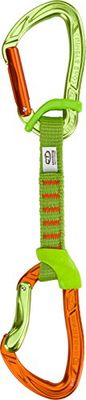 Climbing Technology 2E688FDA0BCTSTD, Rinvio in Nylon Unisex – Adulto, Verde/Arancio, 12 cm