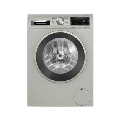 Bosch - Lavadora de carga frontal, 10 kg, 1400 RPM, Serie 6, Programa AntiManchas e HigienePlus, ActiveWater Plus, Motor EcoSilence, Acero mate antihuellas, WGG254ZXES