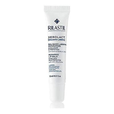 Rilastil Xerolact - Bálsamo Labial Reparador que Regenera y Nutre los Labios Agrietados - 15 ml