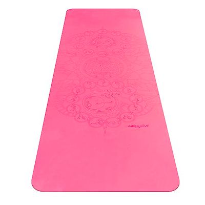Soul Mates Yogamat Eco, volwassenen, uniseks, roze, normaal