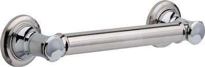 Delta Faucet 41612 Traditional Grab Bar, Polished Chrome, 12 Inch