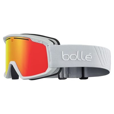 bollé - MADDOX, Lightest Gray Matt, Sunrise Cat 2, Medium, Snow Goggles, Unisex, Vuxen