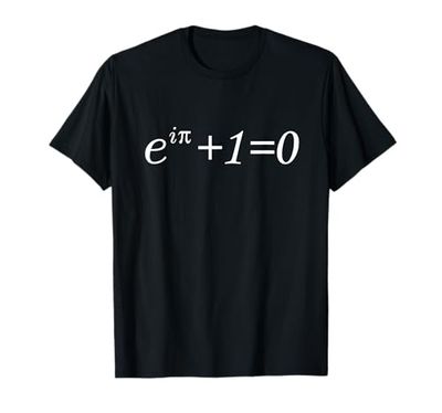 e^(iPi)+1=0 El registro matemático de la identidad de Euler Camiseta