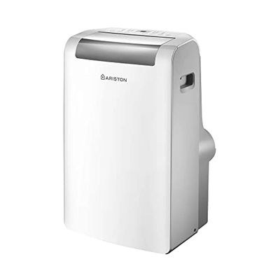 Ariston Mobis Plus 10.000 Btu, Climatizzatore Portatile, Classe A+, Bianco