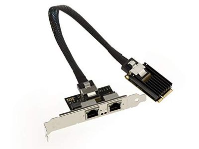 KALEA-INFORMATIQUE Mini PCI Express (MiniPCIE) 2 Port RJ45 LAN GIGABIT LAN ethernet Netwerkcontroller Kaart met Intel I350 Chipset