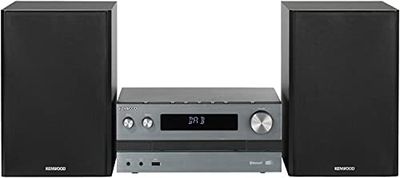 Microcadena KENWOOD M-918DAB Color Gris Metalizado - Mini Equipo de Musica para casa