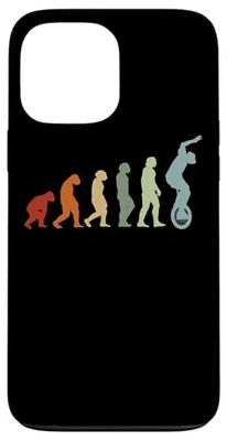 VINTAGE EVOLUZIONE Monociclo Monociclisti Unicycle Monociclo Custodia per iPhone 13 Pro Max