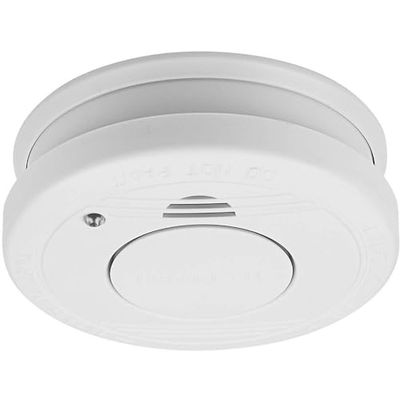 Smartwares Detector de fumo - sensor ótico - vida útil: 10 anos - bateria substituível 5 anos - botão de teste - 85 DB - FSM-11510