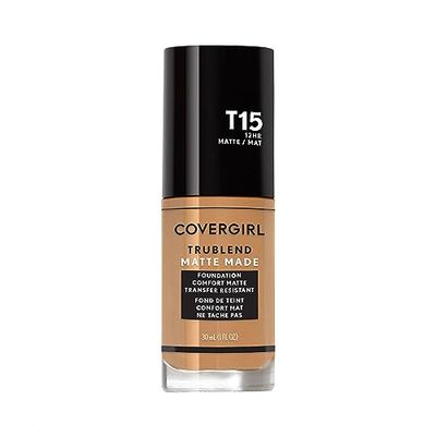 CoverGirl TruBlend Matte Made Liquid Foundation - T15 Golden Honey For Women 1 oz Foundation