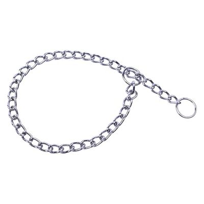 JACK AND VANILLA, Cadena de corrección cromada de 3 mm x 60 cm, Duradera, versátil, Ligera y Elegante para Bricolaje y Reparaciones, tamaño 3 mm, Color Cromado