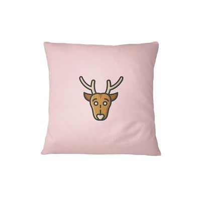 Bona Basics, Funda de cojín Decorativa, decoración del hogar, para sofá, cafetería, Tamaño: 60x60 cm, Color: Rosa Claro