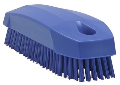 Vikan - Higiene - Cepillo para uñas - Fibras duras - 130 mm - Morado