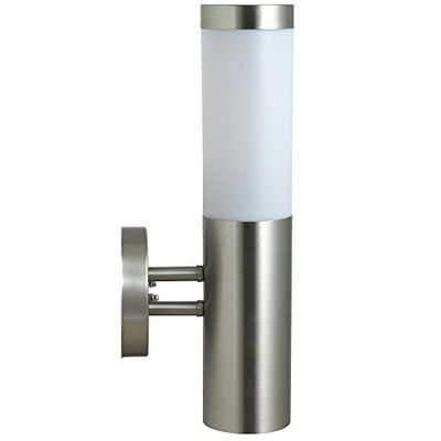 Eco Light Lampada da parete in acciaio inox IP44 giardino terrazza spazio illuminazione