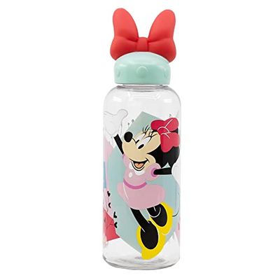 Stor FIGURIN 3D-flaska 560 ml för barn | MINNIE MOUSE BEING MORE MINNIE MOUSE