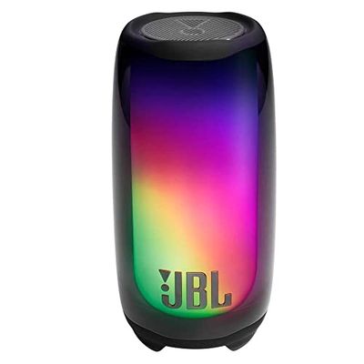 JBL PULSE 5 Speaker Wireless Bluetooth Portatile, Gioco di Luci, Waterproof e Resistente alla Polvere IP67, Fino a 12 h di Autonomia, Nero