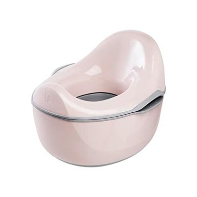 keeeper Pot pour Bébé 4en1 deluxe, Pot + Siège de Toilette + Tabouret + Distributeur de Lingettes humides, d'env. 18 mois à env. 4 ans, kasimir, Rose