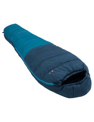 VAUDE Alpli Adjust 400 II Syn Saco de, Unisex, Azul mar, Izquierda