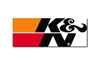 K and N 89-16180 Decal D/ C 2 - 1/ 2 x 6 - 1/ 2-inch - Black