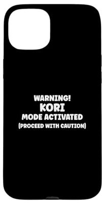 KORI Personalized Women's Gift Custom KORI Case for iPhone 15 Plus