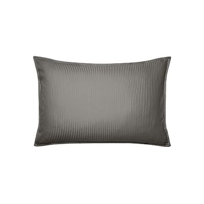 Taie d'oreiller en Satin de Coton, Grand Hôtel, Zinc, 50x75 cm, Essix
