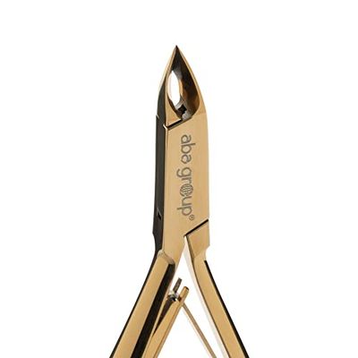 Aba Group Pince cosmétique 11,5 cm, pince à deux ressorts, 3 mm (1136), ciseaux à cuticules tranchants, outils de manucure, outils de pédicure