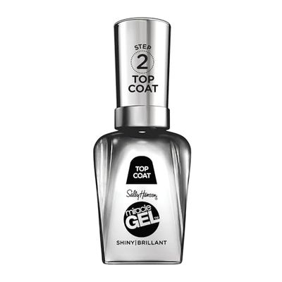 Sally Hansen Smalto Unghie Miracle Gel, Smalto Gel Senza Lampada UV, Effetto Manicure Professionale, 101 Top Coat