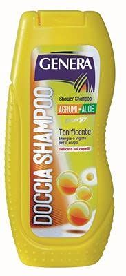 Genera génère Set 16 Douche shampooing Agrumes et Aloe ML 300 Soin et Traitement des Cheveux, Multicolore, Unique