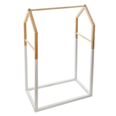 Kindergarderobe in huisstijl, hout, natuur, L 60 x D 37 x H 99 cm