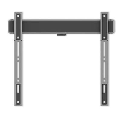 Vogel's TVM 5407 – Vårt helt platta TV-väggfäste för 32–77 tums TV-apparater, max 75 kg, universell kompatibilitet, TÜV-testad, upp till VESA 400 x 400, väggavstånd endast 1,5 cm