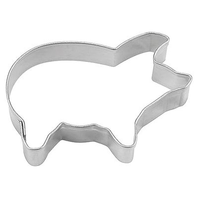 Staedter Emporte-pièce en Forme de Fer Blanc Pig, Argent, Fer-Blanc, Silver, 4 cm