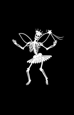 BLA BLA skeleton fairy unruled journal