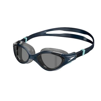 Speedo Biofuse 2 Mirror Occhialini da nuoto per Donna, Blu/Viola, One Size