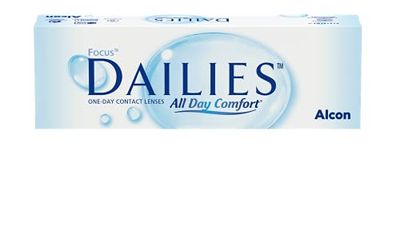Alcon Dailies All Day Comfort Lenti A Contatto Giornaliere, 30 Lenti, BC 8.6 mm, DIA 13.8 mm, -2.25 Diopt