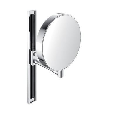 Emco Miroir pour rasage et maquillage avec coulissante, 1 pièce, chrome, 109500115