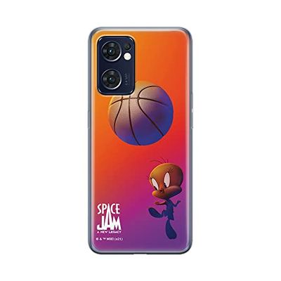 ERT GROUP mobiel telefoonhoesje voor Oppo RENO 7 5G origineel en officieel erkend Looney Tunes patroon Space Jam 014 optimaal aangepast aan de vorm van de mobiele telefoon, hoesje is gemaakt van TPU