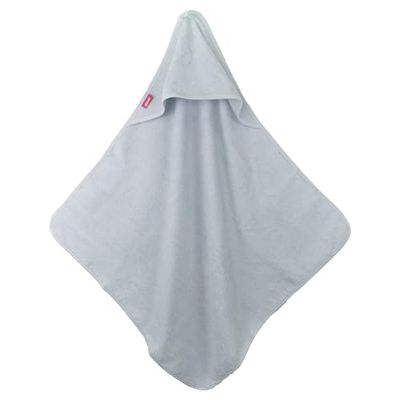 DOMIVA - Sortie DE Bain Eponge Coton 80x80 CM Gris Clair