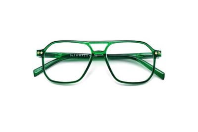 DE TOMASO Gafas de lectura 530, Verde, 2 Diottria