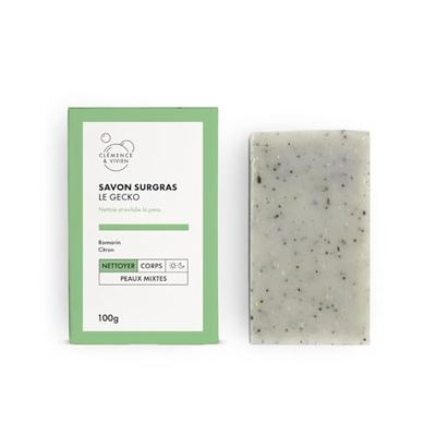 Clemence & Vivien Mydło zimne Gecko 100 g