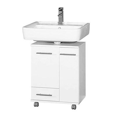 Schildmeyer 114669 Armário para lavatório, 50 x 63,5 x 32,5 cm, branco