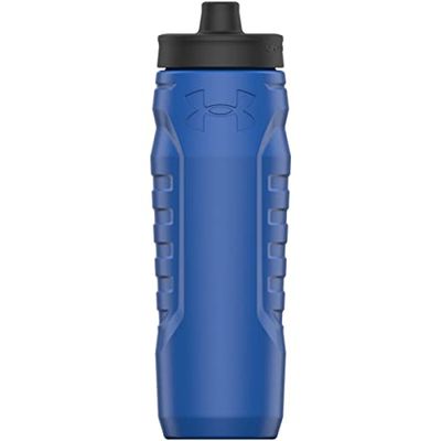 Under Armour Sideline Squeeze Vattenflaska, Designad med Quick-Shot-lock, Snabb & Enkel Hydrering, 32 oz