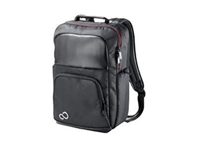 FUJITSU Pro Green Portã Til 35,6 CM (14") Funda Tipo Mochila Negro Unisex, Verde, 15.6